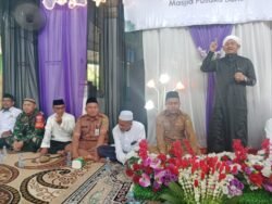 Sinergi TNI dengan Masyarakat, Babinsa Banua Lawas Ikuti Maulid Nabi Muhammad SAW
