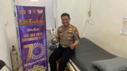 Lalu Lintas Bhayangkara 70 Tahun: Polres Mura Tebar Aksi Kemanusiaan Lewat Donor Darah