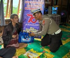 Satlantas Polres Murung Raya Gelar Bakti Sosial Kepada Masyarakat Jelang HUT Lalu Lintas ke-70