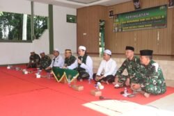 Tausiyah Ketua MUI HST Warnai Peringatan Maulid Nabi Muhammad SAW di Kodim 1002/HS