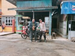 Giat Imbauan kantibmas kepada warga Rutin di lakukan Piket Polsek Kapuas Tengah.