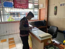 Antisipasi Kamtibmas, Personel Satsamapta Polres Barsel Patroli Sambangi Rutan Kelas IIB Buntok