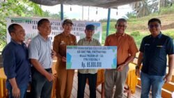 Buka Akses Antar Desa, PTPN IV PalmCo wujudkan Pembangunan Jembatan Besi Permanen masyarakat Plasma Kebun Rimba Belian