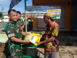 Dukung Pemerintah Stabilisasi Pasokan Dan Harga Pangan Kodim 1009/Tla Salurkan Beras Murah