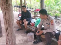 Giat Berikan Imbauan kepada warga masyarakat rutin oleh ka SPKT  Polsek Kapuas Tengah.