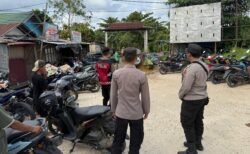 Polres Murung Raya Pantau Lokasi Banjir Secara Berkala