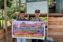 Polsek Jajaran Polres Mura Intens Sosialisasi Larangan Karhutla
