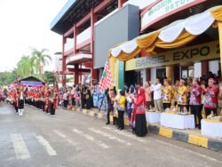 Dukung Kelestarian Budaya Daerah, Kapolres Barsel Hadiri Karnaval Festival Budaya Kabupaten Barito Selatan