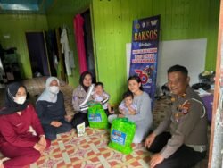 Satlantas Polres Murung Saya Gelar Baksos Stunting Sambut HUT Lalu Lintas Bhayangkara ke-70