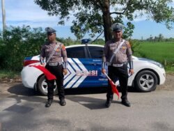 Antisipasi Lakalantas, Satlantas Polres Kapuas Pantau Arus Lalu Lintas Lingkar Luar Kota