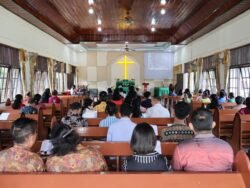 Minggu Kasih Di Gereja Malawen Raya, Kapolres Barsel Apresiasi Masyarakat Sinergi Jaga Kamtibmas