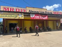 Patroli Dialogis, Satsamapta Polres Mura Sambang Pusat Perpelanjaan Mr. DIY Puruk Cahu