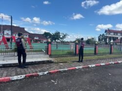 Akhir Pekan, Satsamapta Polres Murung Raya Tetap Laksanakan Patroli Di Kantor Pemkab
