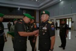 Pangdam XII/Tpr Pimpin Sertijab Irdam dan Pejabat Strategis Jajaran