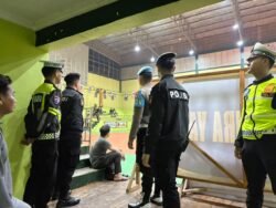 Patroli Rawan Malam, Polres Murung Raya Sambang GOR Futsal Tana Malai Tolung Lingo