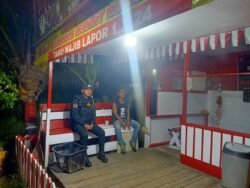 Patroli Malam Hari, Polsek Murung Sambang Pos Kamling