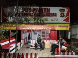 Cegah Gangguan Kamtibmas, Polsek Murung Sambang Pos Kamling Jalan Bondang