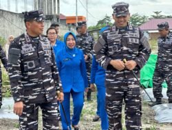 Bawa Pesan Semangat, Dankodaeral XII Kawal Penguatan Lanal Kumai Sebagai Pangkalan Strategis