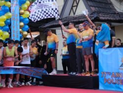 POLDA KALBAR Gelar Police Women Run 7,7 KM Dalam Rangka Hari Jadi ke-77 Polwan RI Tahun 2025
