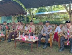 Perkemahan Baper IV Pugaan Jadi Momentum Pembinaan Generasi Muda, Babinsa Turut Hadir
