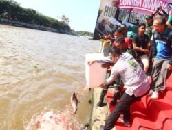 Korem 101/Antasari Gelar Pesta Rakyat! Danrem 101/Ant Buka Bazar Murah & Lomba Mancing Meriahkan HUT TNI ke-80