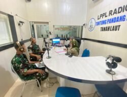 Pasi Pers Kodim 1009/TLA Sosialisasikan Rekrutmen TNI Lewat Talk Show