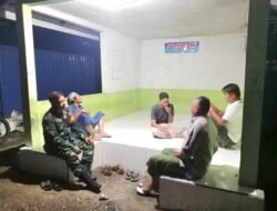 Babinsa Barabai Imbau Masyarakat Babai Giat Ronda Malam Demi Keamanan Lingkungan