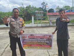 Kapospol Sei Babuat Gencarkan Sosialisasi Larangan Karhutla