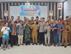 Dorkopimca Bintang Ara Gelar Rakor, Danramil Tekankan Pentingnya Sinergitas Tiga Pilar