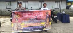 Polsek Kapuas Barat Memberikan Sosialisasi Antisipasi Karhutla Kepada Masyarakat