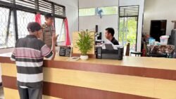 Antisipasi Gangguan Kamtibmas Di Wilkum Polsek Kapuas barat, Personil Polsek Kapuas Barat Patroli Obyek Vital