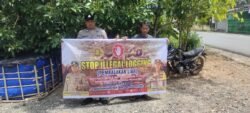 Cegah Illegal Logging, Polsek Kapuas Barat Gencar Lakukan Sosialisasi dengan Humanis