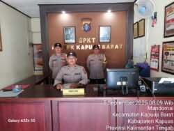 Siap Siaga Mako Polsek Kapuas Barat Antisipasi Gangguan Kamtibmas Siang Maupun Malam Hari