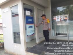 Polsek Kapuas Barat Tingkatkan Patroli Obyek Vital