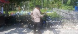 Stop Karhutla, Polsek Kapuas Barat Berikan Sosialisasi dan menyampaikan maklumat kapolda tentang bahaya kebakaran hutan dan lahan Kepada Warga Masyarakat