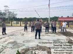 POLSEK PULAU PETAK LAKSANAKAN APEL PAGI WUJUD PENDISIPLINAN ANGGOTA POLRI SEBELUM MELAKSANAKAN KEGIATAN KEPOLISIAN
