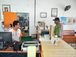 Antisipasi Gangguan Kamtibmas Di Wilkum Polsek Kapuas barat, Personil Polsek Kapuas Barat Patroli Obyek Vital