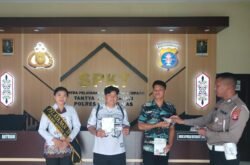 Humanis dan Profesional, Berikan Pelayanan Prima di SPKT  Polres Gunung Mas