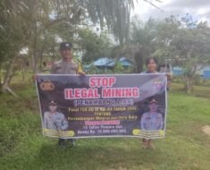 Polsek Tewah Bergerak Cepat: Edukasi Bahaya Tambang Ilegal Demi Keberlanjutan Alam Gunung Mas