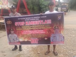 Gunung Mas Bebas Asap: Polsek Manuhing Berhasil Meminimalisir Karhutla Melalui Kolaborasi Aktif