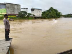 Polsek Kahut Gencarkan Koordinasi dan Sosialisasi, Lindungi Warga Dari Bencana Banjir
