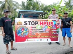 Jaga Kamtibmas Di Wilayah Kecamatan Kapuas Barat, Polsek Kapuas Barat Sosialisasikan Stop HPUS