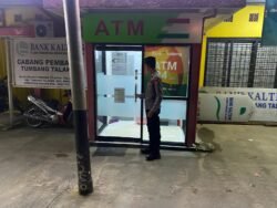 Wilayah Hukum Tetap Aman, Polsek Manuhing Patroli Malam Hari