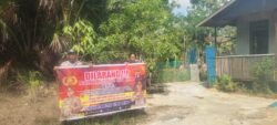 Polsek Kapuas Barat Memberikan Sosialisasi Antisipasi Karhutla Kepada Masyarakat