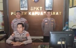 Mencegah Terjadinya Gangguan Kamtibmas Terhadap Personil Dan Markas Komando (Mako), Personil Polsek Kapuas Barat Lakukan Siap Siaga Mako