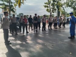 Polres Sukamara Amankan Turnamen Sepak Bola Bupati Cup 2025