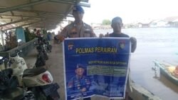 Sat Polairud Polres Sukamara Patroli Kapal di DAS Jelai dan Mapam, Dukung Operasi Aman Nusa I