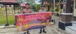 Polsek Kapuas Barat Memberikan Sosialisasi Antisipasi Karhutla Kepada Masyarakat