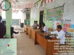 Bhabinkamtibmas Polsek Kapuas Barat,Menghadiri Kegiatan Musdes (RKP DES) tahun 2025 dan Rencana Kerja Desa tahun 2026  Di Desa Sei Pitung Kecamatan Kapuas barat