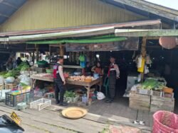 Patroli Sat Samapta Polres Sukamara, Pasar Saik Aman & Kondusif